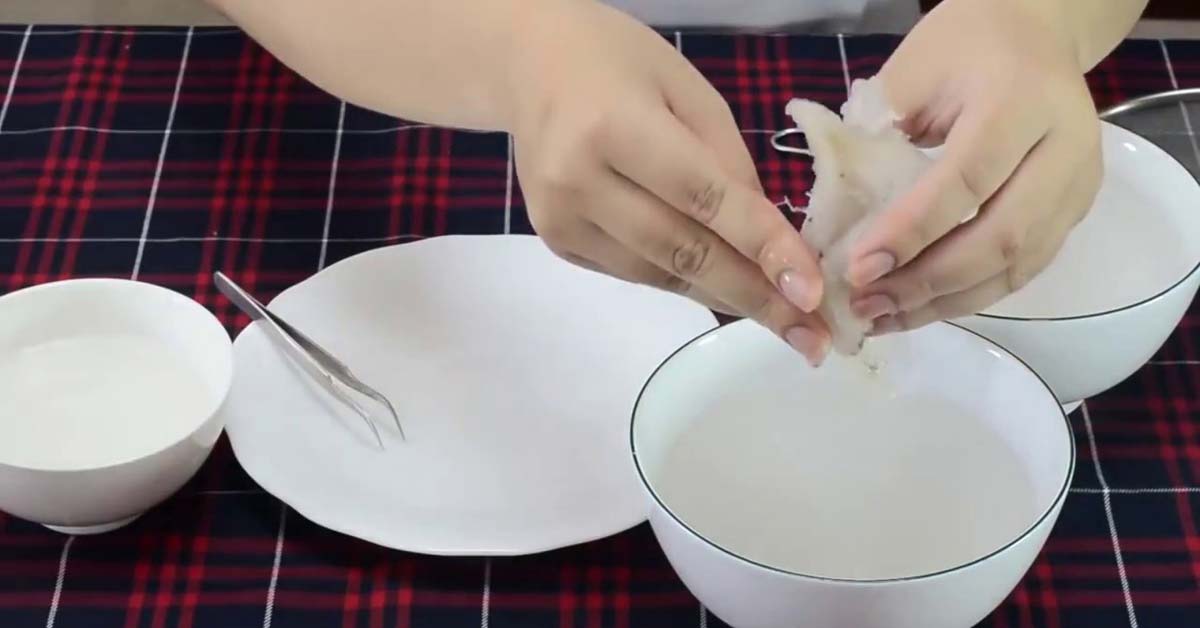 Cách nấu cháo tổ yến hạt sen